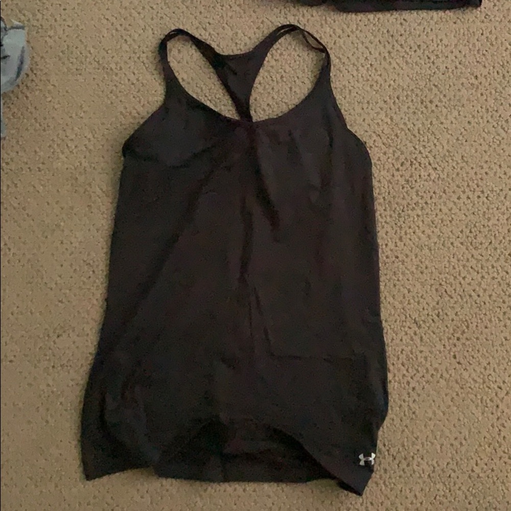 Under Armour Racerback Tank with Built in Bra